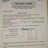Épreuve de Physique Chimie – BEPC 2025 – Zone 2 – Côte d’Ivoire